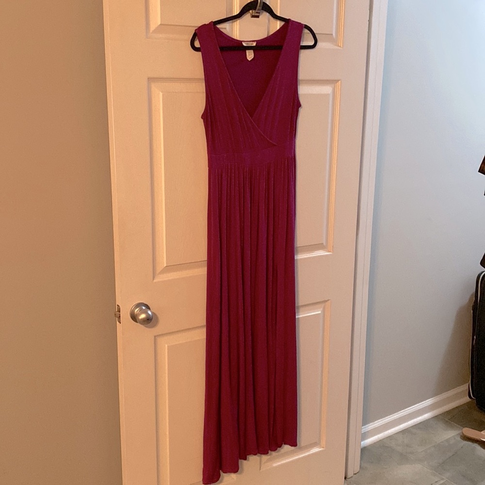Berry Maxi Dress